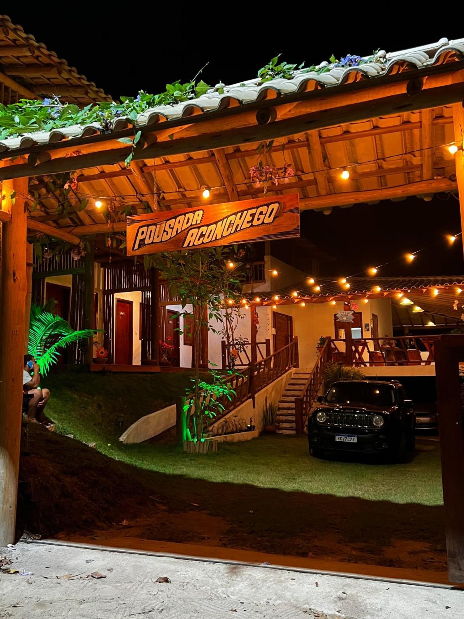Pousada Aconchego Caraíva Esterno foto